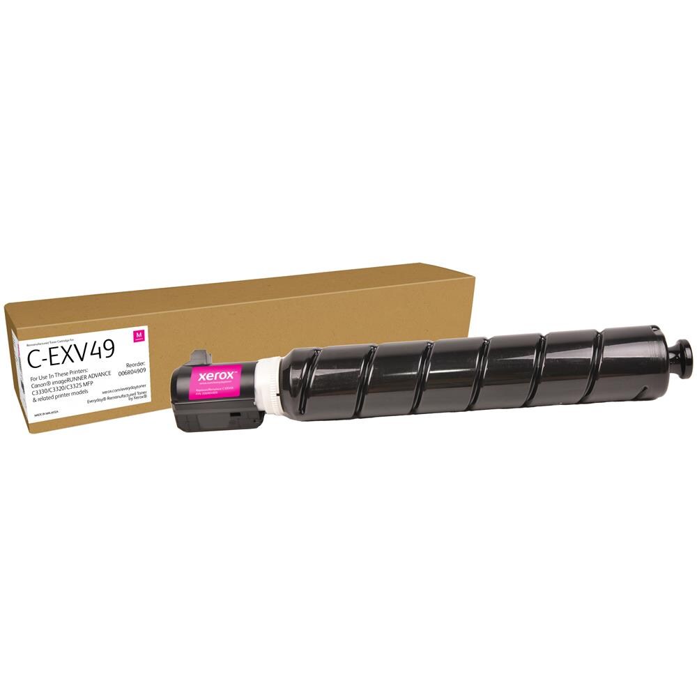 Rigenerato Toner rigenerato Everyday™ di Xerox Magenta compatibile con Canon C-EXV49 (8526B002), Capacità standard - Foto 1