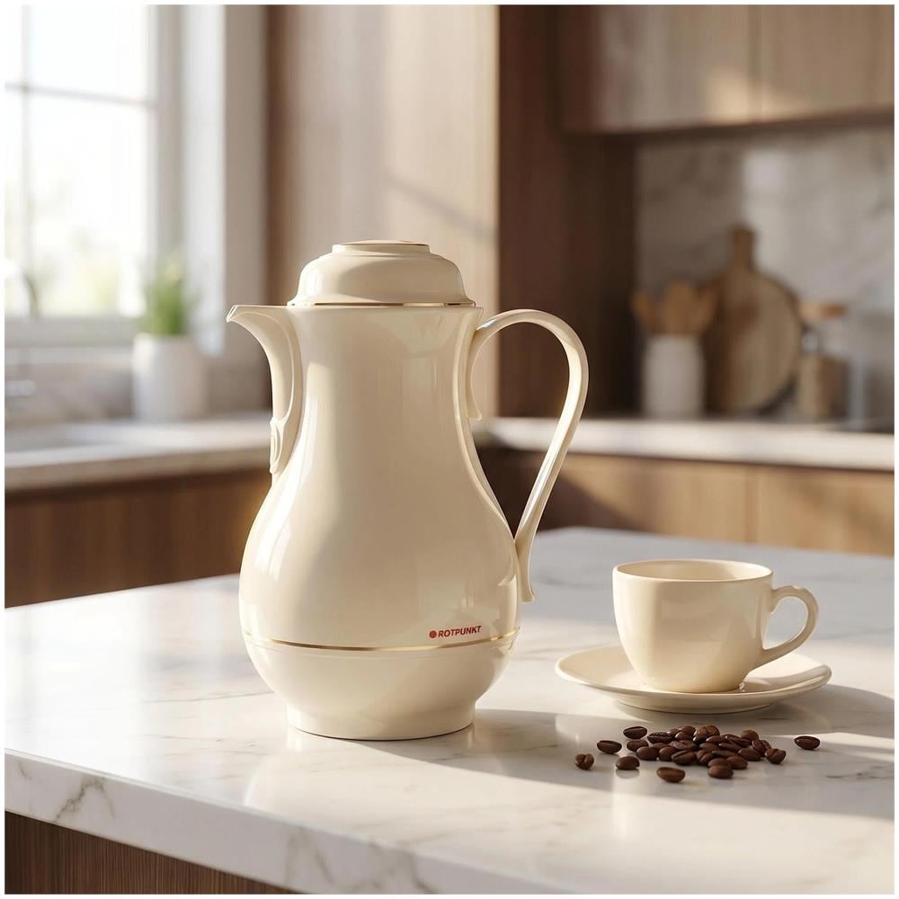 Borraccia termica 0.5L - 530 Christa - Senza BPA - Per caffè, tè e infusi - Bianco - Foto 6