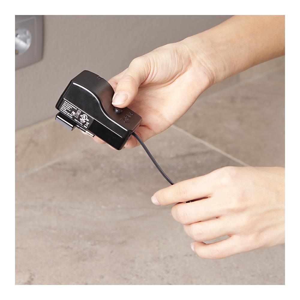 CARICABATTERIE microUSB da CASA EUCHGWM5 cavo 80cm Retrattile Nero Out: 1,0A 0816983010284 - Foto 7