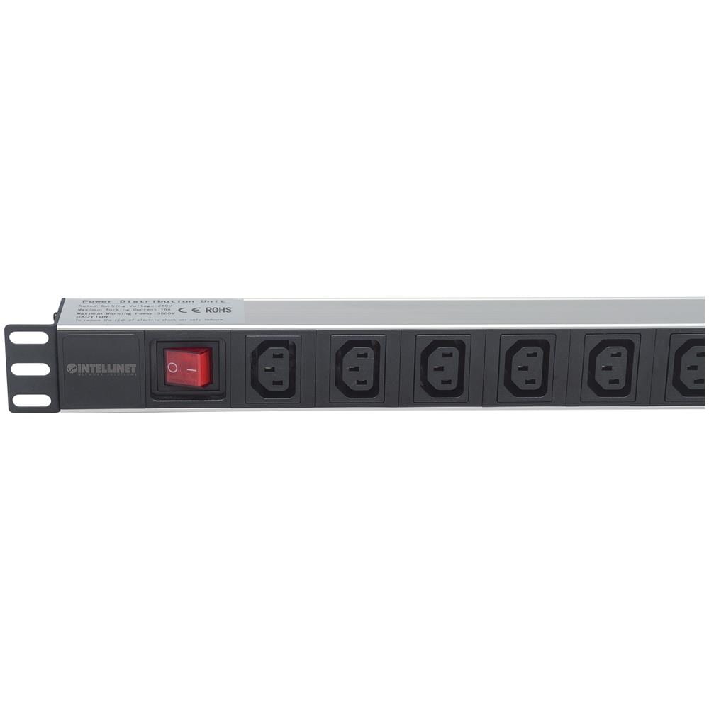 I-CASE STRIP-813 - Multipresa montaggio a rack 19'' 1U 8 uscite C13 - Foto 4