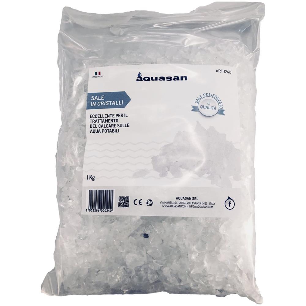Sale Polifosfato In Cristalli Certificato - Sacchetto Da 1 Kg - 100% Made In Italia - Foto 1