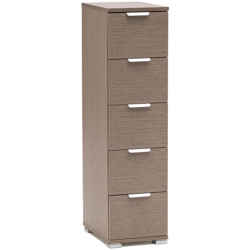 CASSETTIERA IN PLASTICA A 5 CASSETTI CONTENITORI 18,5X13X9 COLORATA PORTAOGGETTI - Foto 2