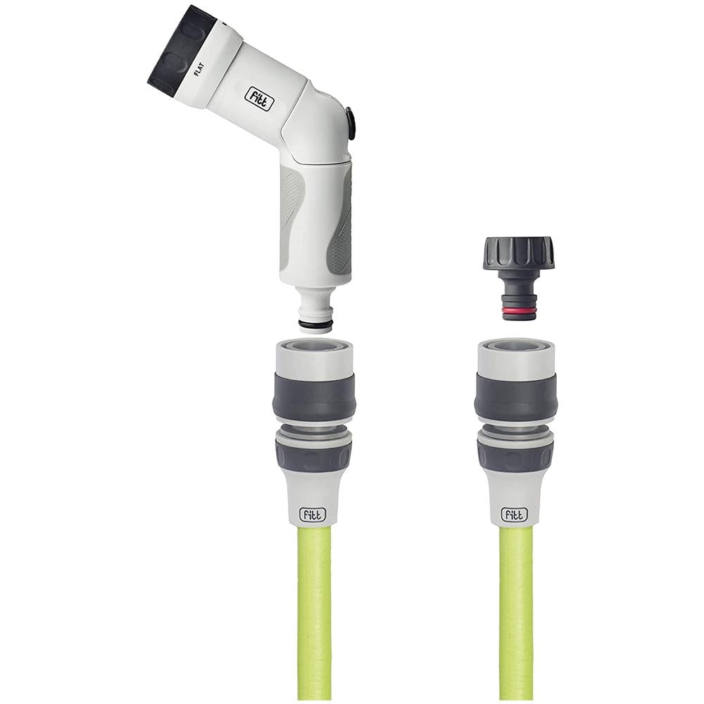 Ikon 15m, Tubo Acqua Da Giardino Per Irrigazione Con Pistola Multigetto, Lime - Foto 3