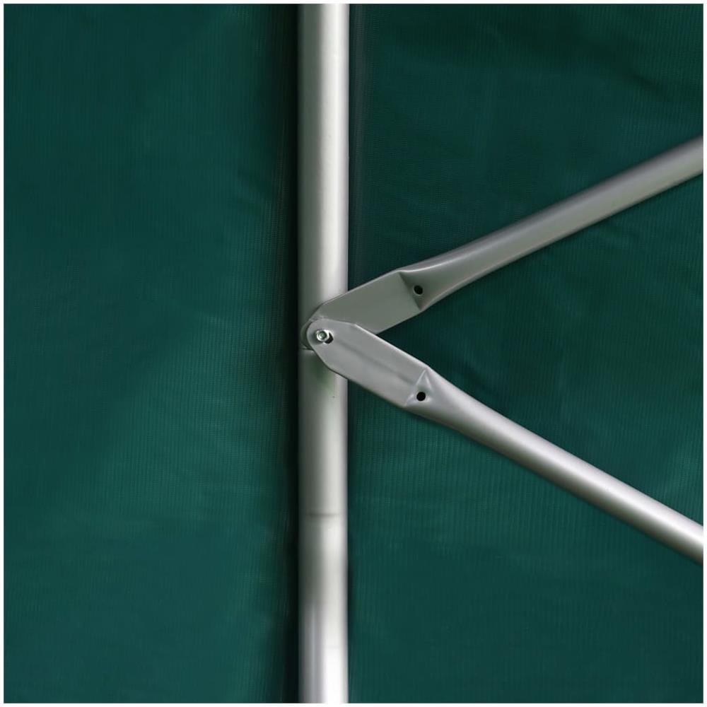 Tenda per Bestiame in PVC 3,7x3,7 m Verde - Foto 2