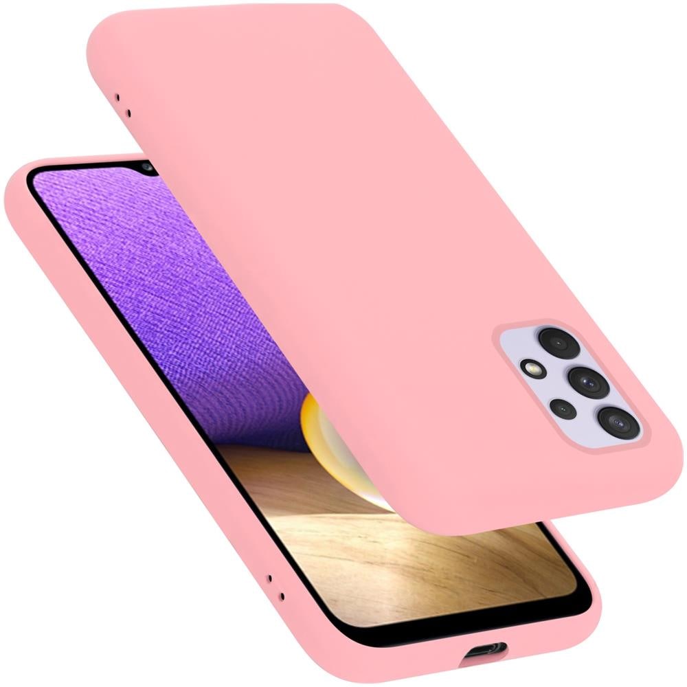 Custodia Compatibile Con Samsung Galaxy A33 5g In Liquid Rosa - Coperchio Protettivo In Silicone Tpu Flessibile - Foto 1