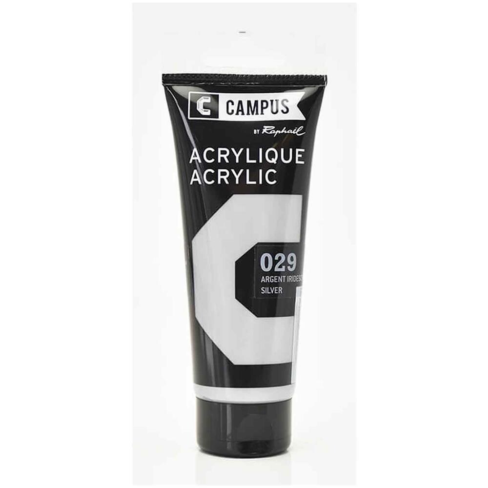 Pittura Acrilica 100 Ml - Argento Iridescente N°029 - Foto 1