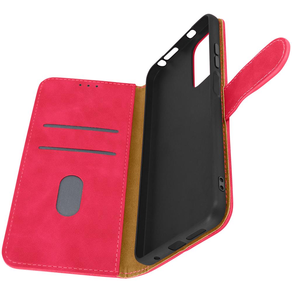 Custodia Xiaomi Redmi Note 11 / 11s Portafoglio E Supporto Video Rosa Fragola - Foto 1