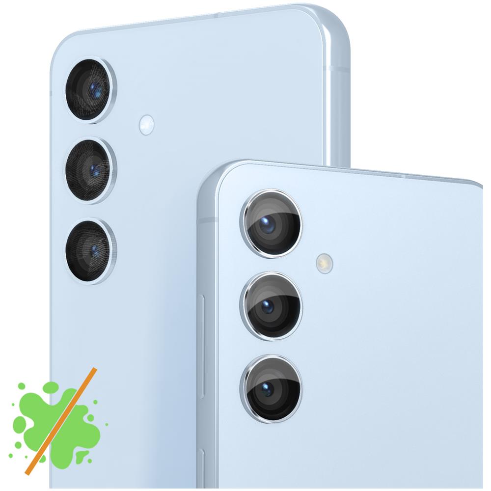 Vetro temperato 9H per fotocamera Samsung Galaxy A54 5G, Trasparente - Foto 2