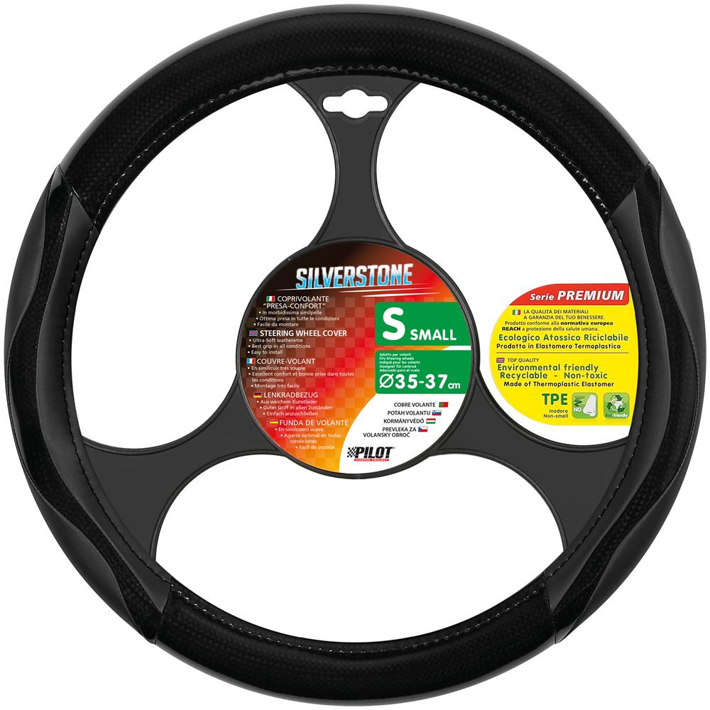 Silverstone, Coprivolante In Skeentex - S - ? 35/37 Cm - Nero - Foto 1