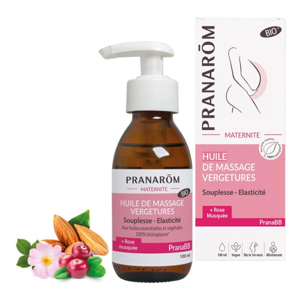 Olio Da Massaggio Per Smagliature 100ml Pranabb Flessibilità Ed Elasticità - Foto 1