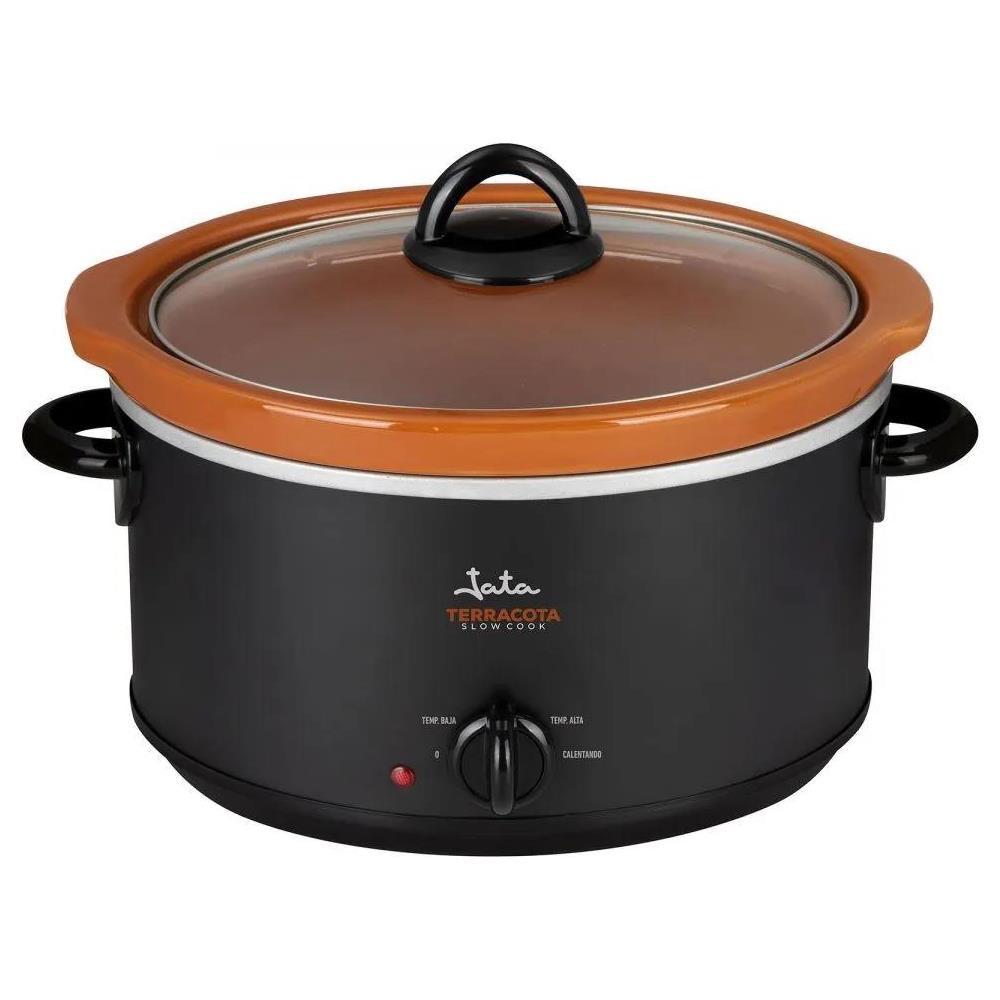 SLOW COOKER 3.5L OVAL CERAMIC TERACOTTA 180W OVAL CERAMIC BOWL JEOL2135 - Foto 1