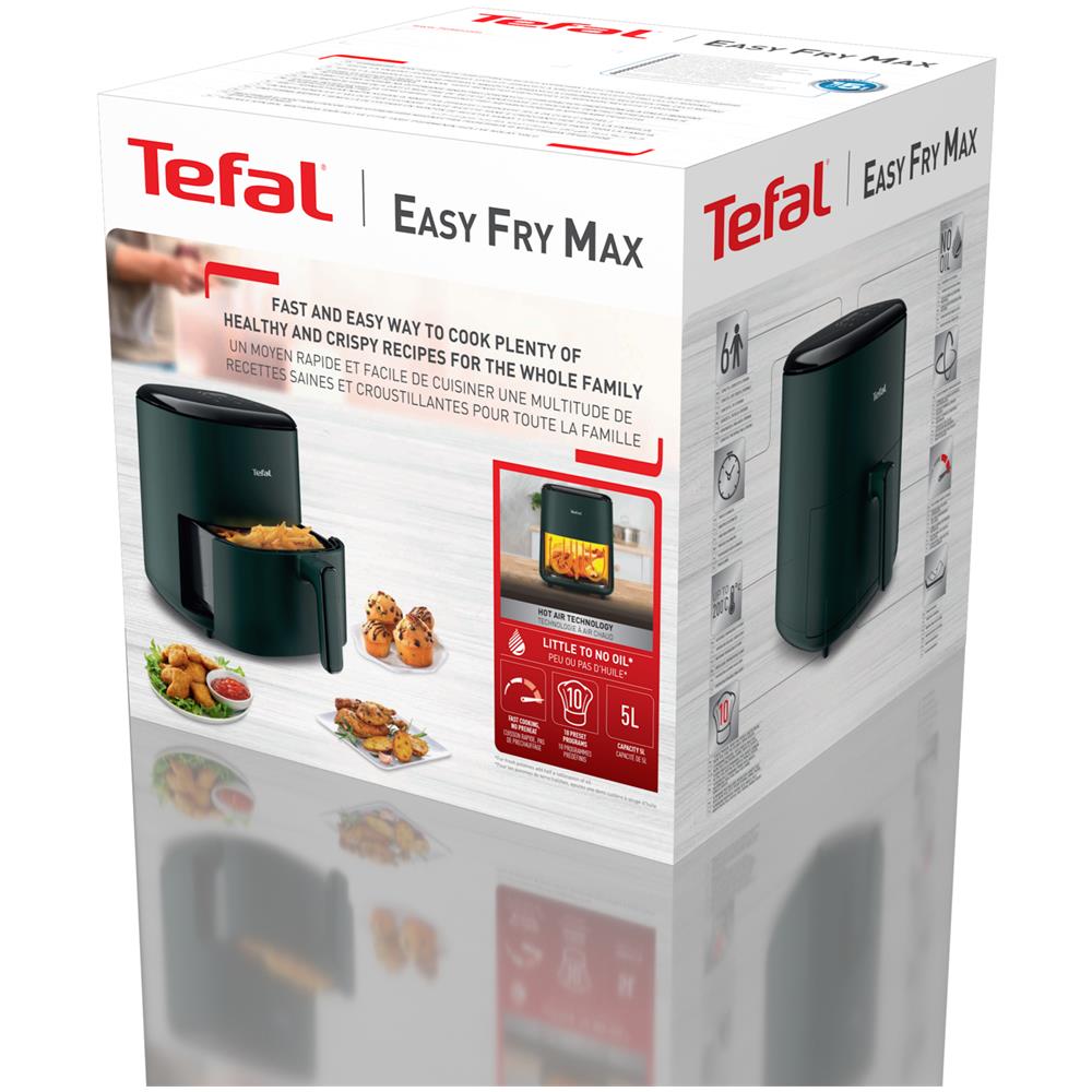 Easy Fry Max EY245B Singolo 5 L Indipendente 1500 W Friggitrice ad aria calda Grigio - Foto 12