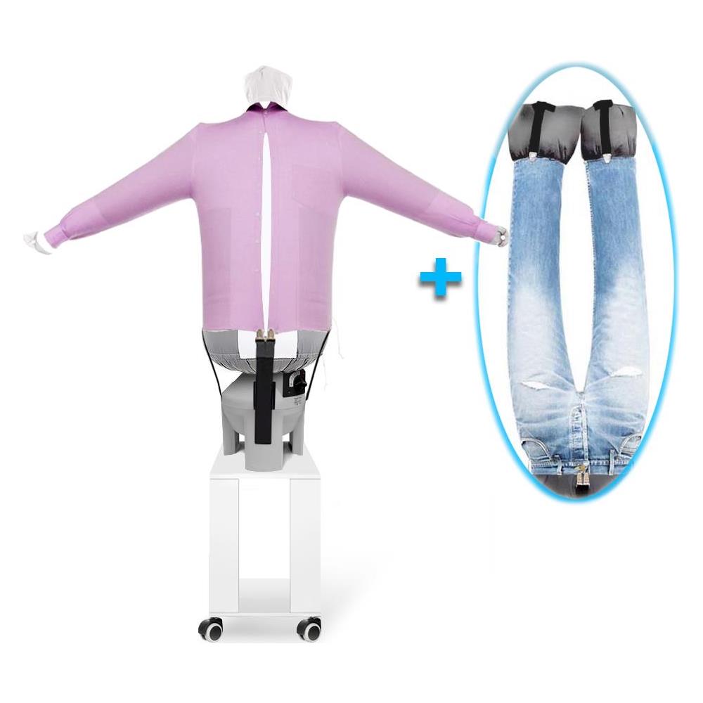 EOLO Stirasciuga SA16 SP INOX V6 Stira Asciuga Automatico Camicie Pantaloni Stiratrice Manichino Asciugatrice Ferro Stiro Facile Verticale Bambola Stiratrice Made in Italy Garanzia 5 Anni Efficienza A++ - Foto 1