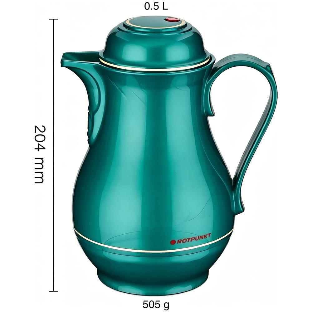 Borraccia termica 0.5L - 530 Christa - Senza BPA - Per caffè, tè e infusi - Verde - Foto 2