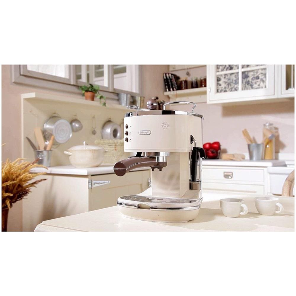 Macchina da Caffè Espresso Automatica Icona Vintage Serbatoio 1.4 Lt. Potenza 1100 Watt Colore Beige - Foto 6