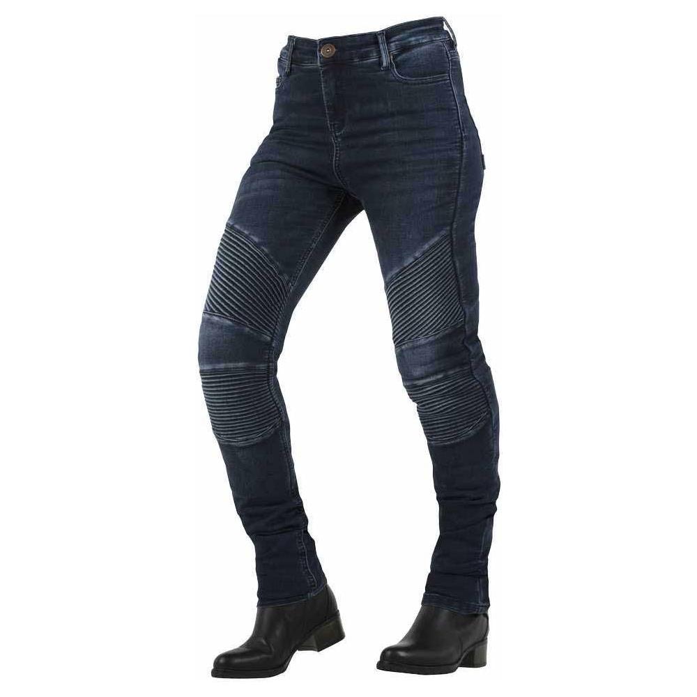 Pantaloni Overlap Stradale Jeans Abbigliamento Donna 30 - Foto 3