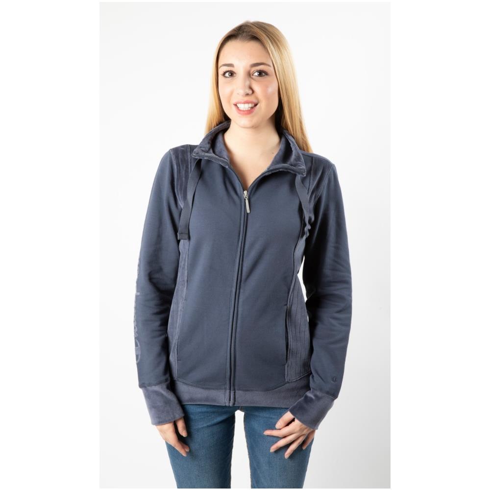 felpa champion donna blu