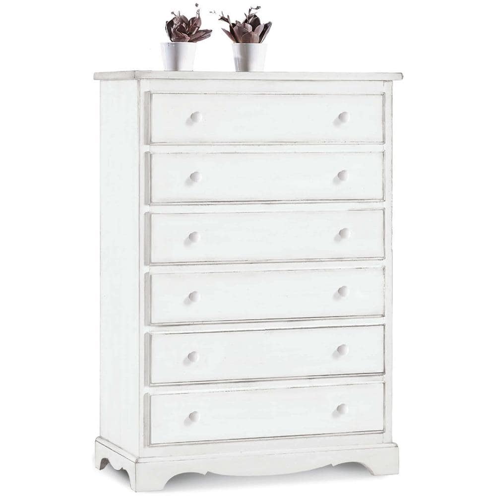 Kendra - Cassettiera In Legno Massello Cm 97 X 49 X 140 H - Foto 1