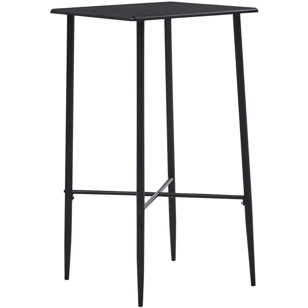 Set Da Bar 5 Pz In Tessuto Grigio Scuro - Foto 2