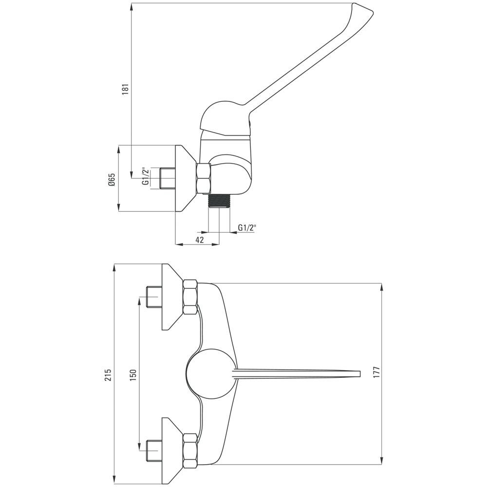 Deante Joko Boj 040c - Rubinetto Per Doccia, Cromato - Foto 2