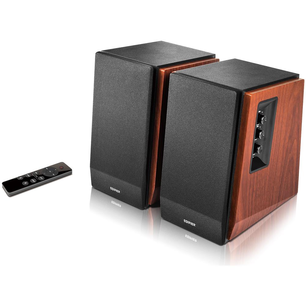 Ed-r1700bts-brown-jp Altoparlante 66 Watt 4 Pollice Rca Cassa In Legno Marrone - Foto 2