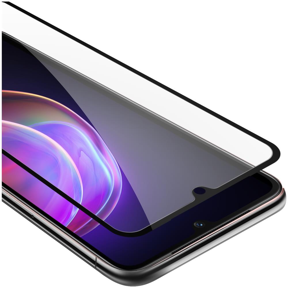 Pellicola Armatura A Schermo Intero Compatibile Con Vivo V21 4g / 5g In Trasparente Con Nero - Vetro Temperato (tempered) Di Protezione Del Display In Durezza 9h Con 3d Touch - Foto 1
