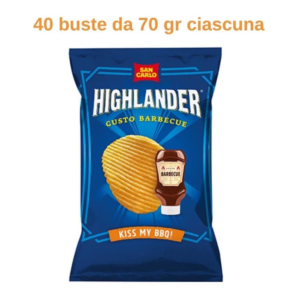 San Carlo Highlander Gusto Barbecue 40 Buste Da 70 Gr - Foto 1