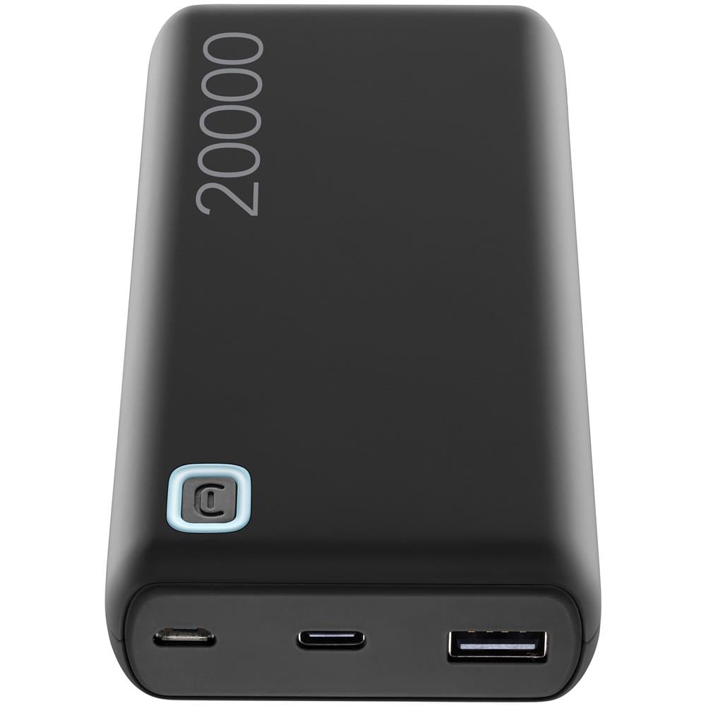 Caricabatterie Portatile ESSENCE 2000 Universale da 20000mAh 2 Porte Connessione Colore Nero - Foto 1