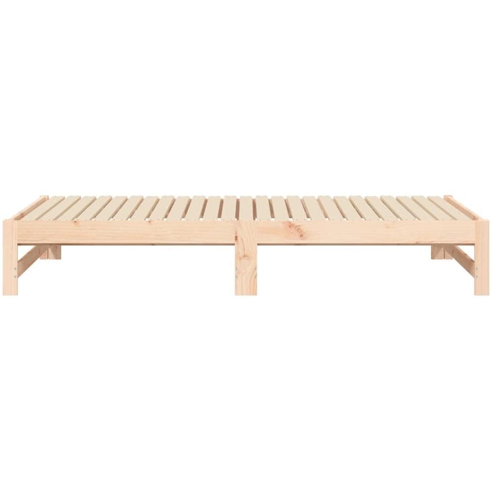Dormeuse Estraibile 2x (90x190) Cm Legno Massello Di Pino - Foto 2