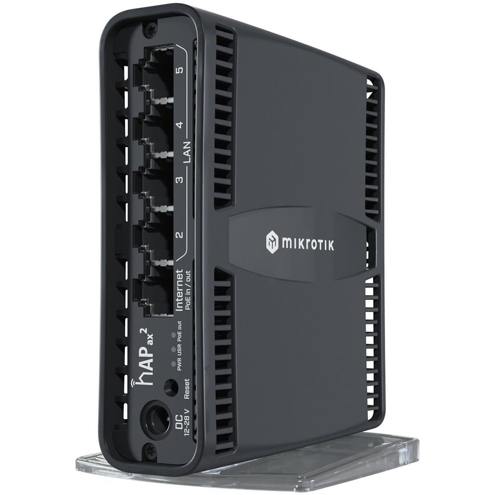 hAP ax2 router wireless Gigabit Ethernet Dual-band (2.4 GHz / 5 GHz) Nero - Foto 2