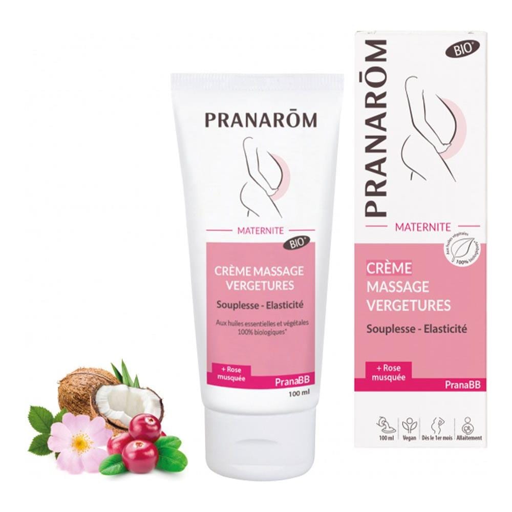 Crema Da Massaggio Per Smagliature 100ml Pranabb Flessibilità Ed Elasticità - Foto 1