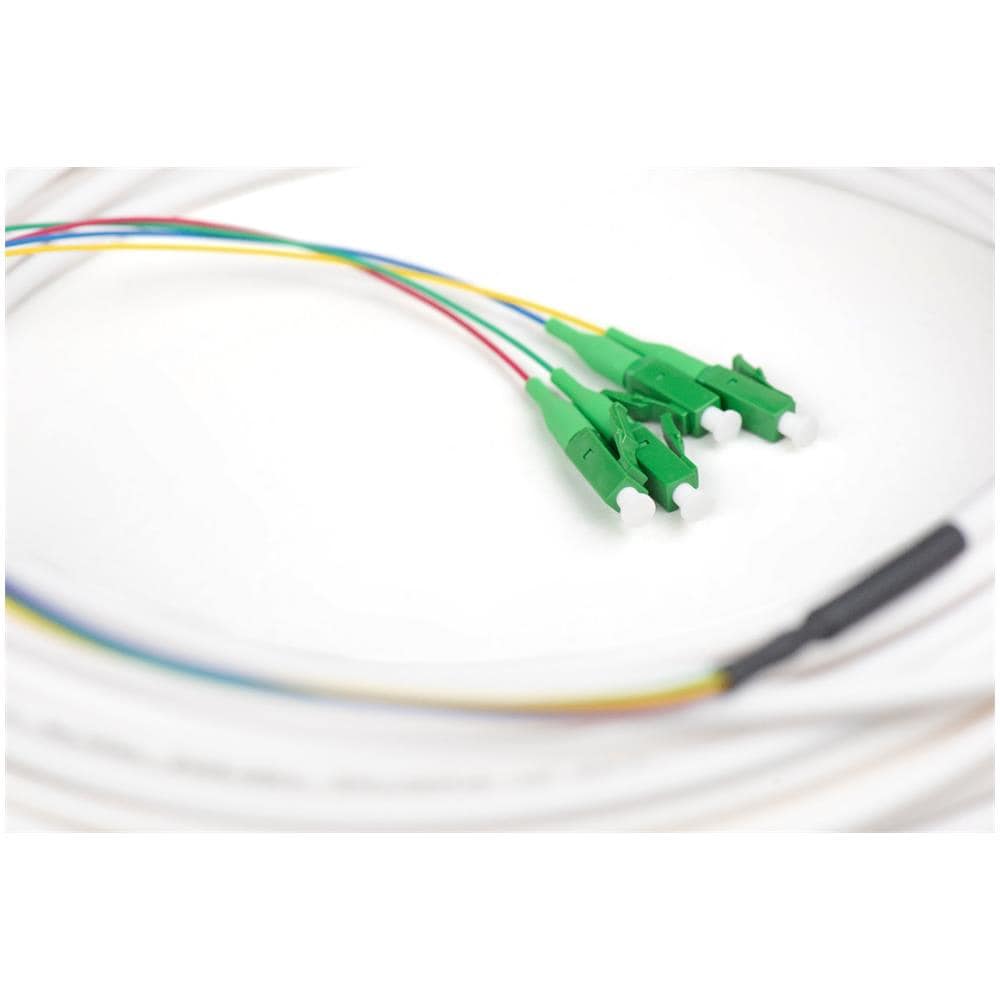 Cavo FTTH Drop, single mode, 4 fibre, 4 LC /APC, 30 m - Foto 2