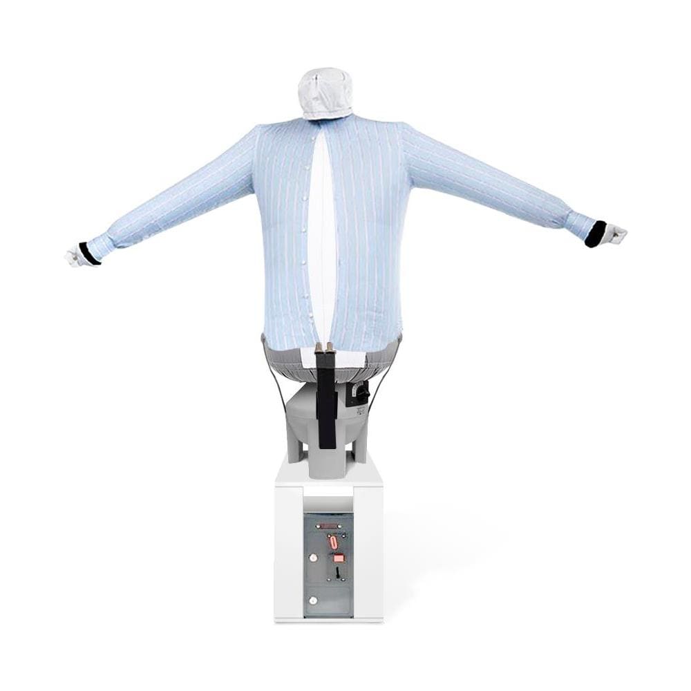 EOLO Stirasciugatore SA17 S SELF INOX V6 Gettoniera Asciuga Automatico Camicie Robot Stira Vestiti Facile Verticale Robot Stiratrice Manichino Professionale Made in Italy Garanzia 5 Anni Efficienza A++ - Foto 1