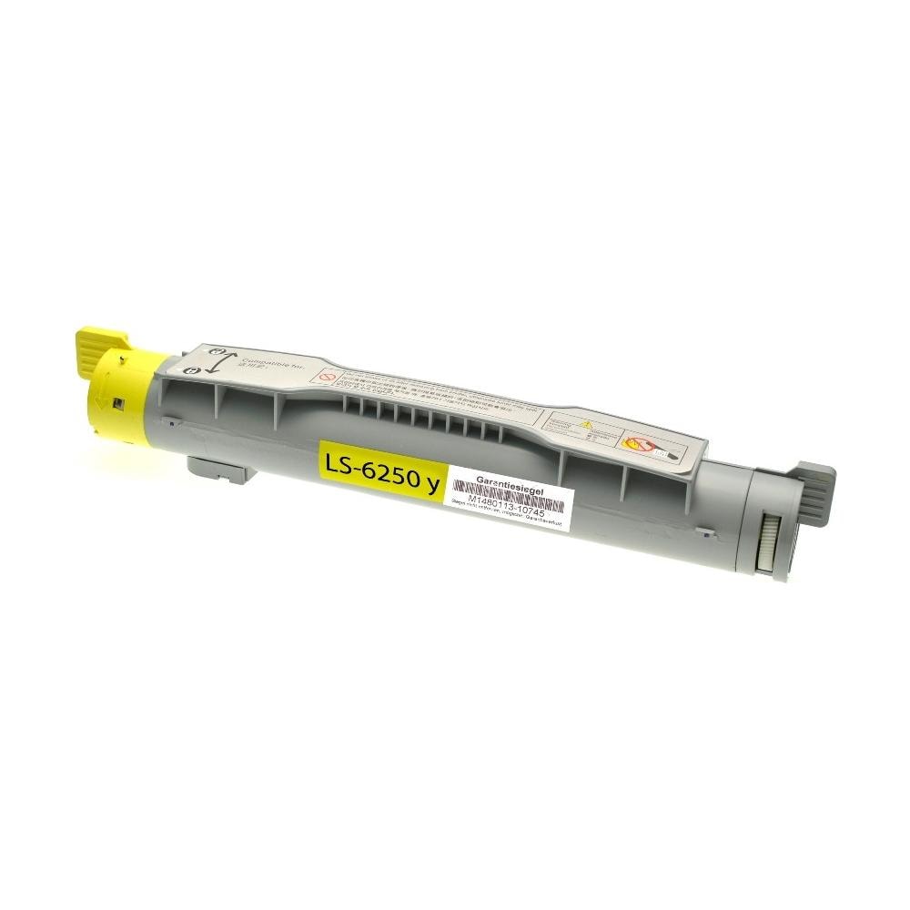 TONER COMPATIBILE -  6250 Giallo Per Xerox Phaser 6250 106r00674 Capacità 8.000 Pagine - Foto 1