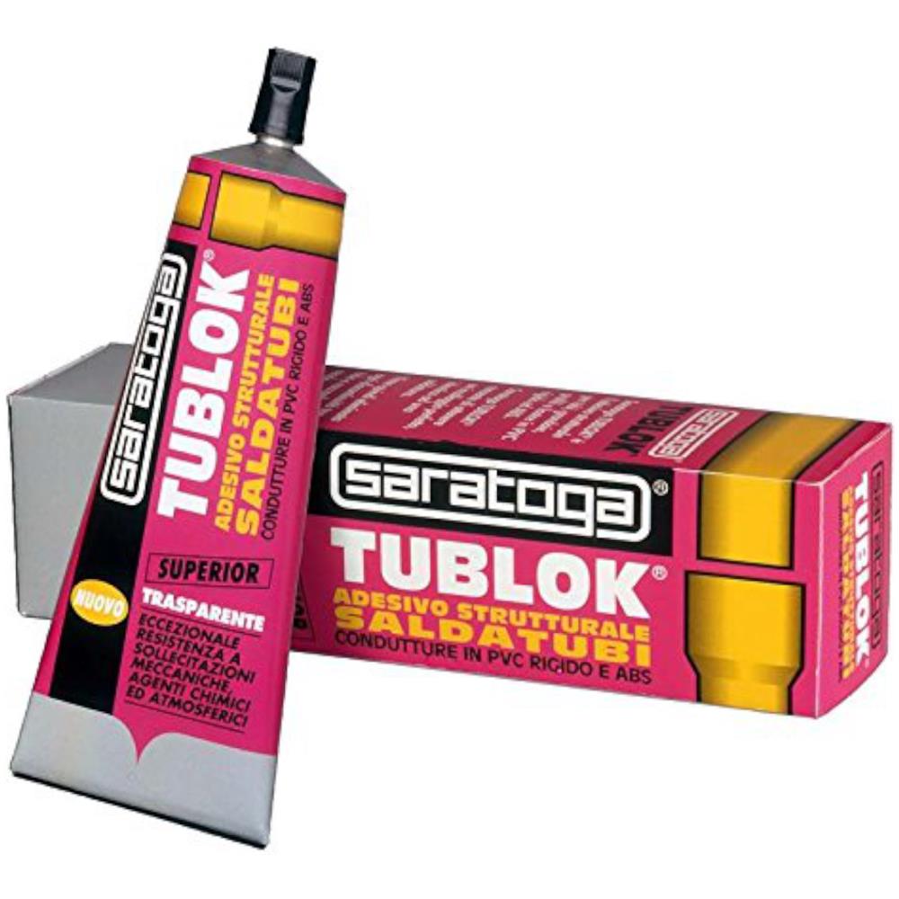 Colla Per Tubi Plastica Tublok Tubetto Gr. 125 - Foto 2