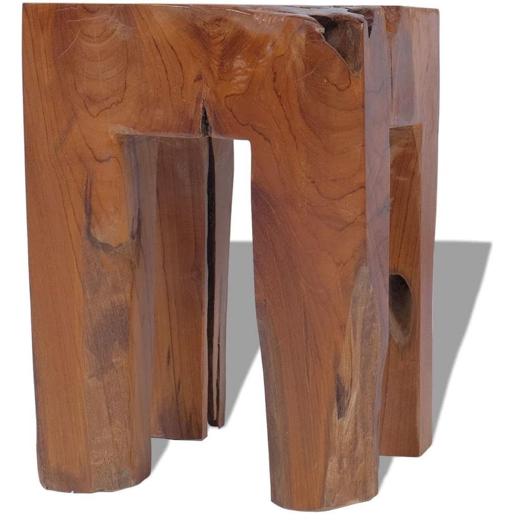 Sgabello In Legno Di Teak 30x30x40 Cm - Foto 16