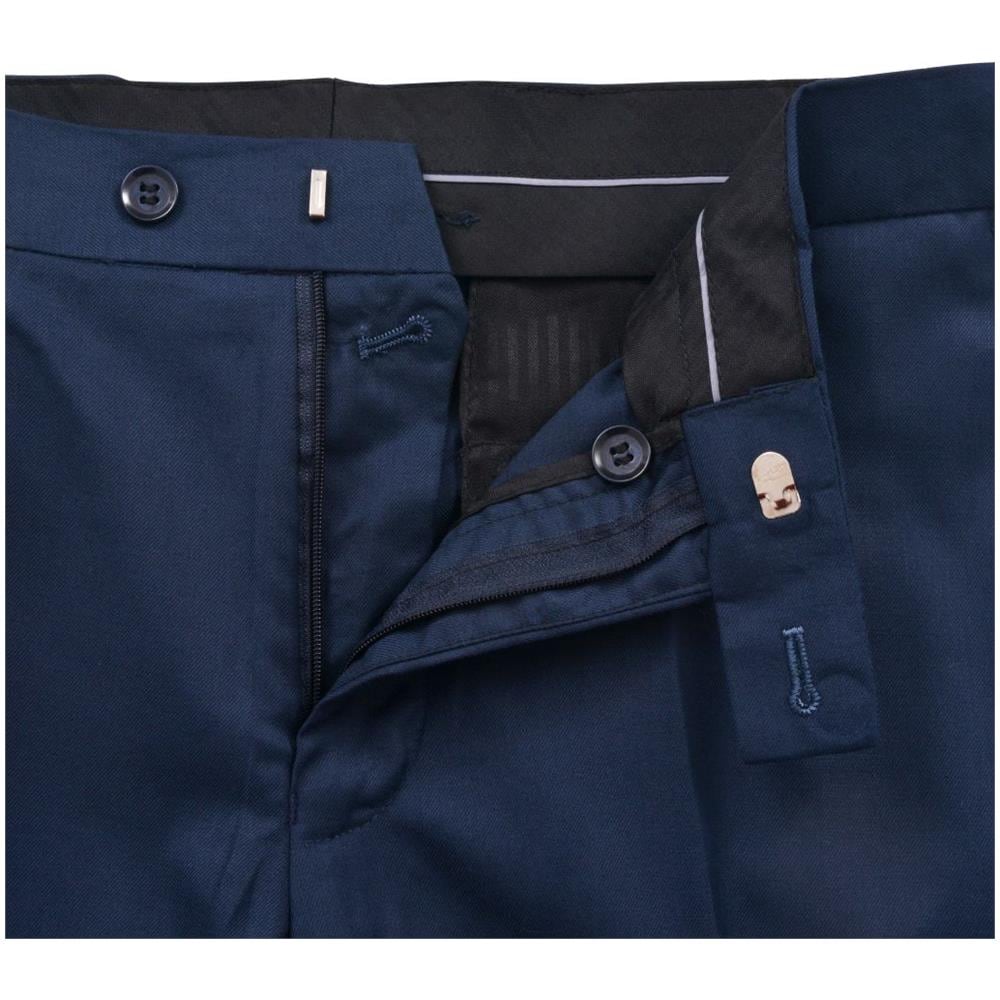 Smoking A 2 Pz / vestito Da Cerimonia Uomo Taglia 48 Blu Marino - Foto 7