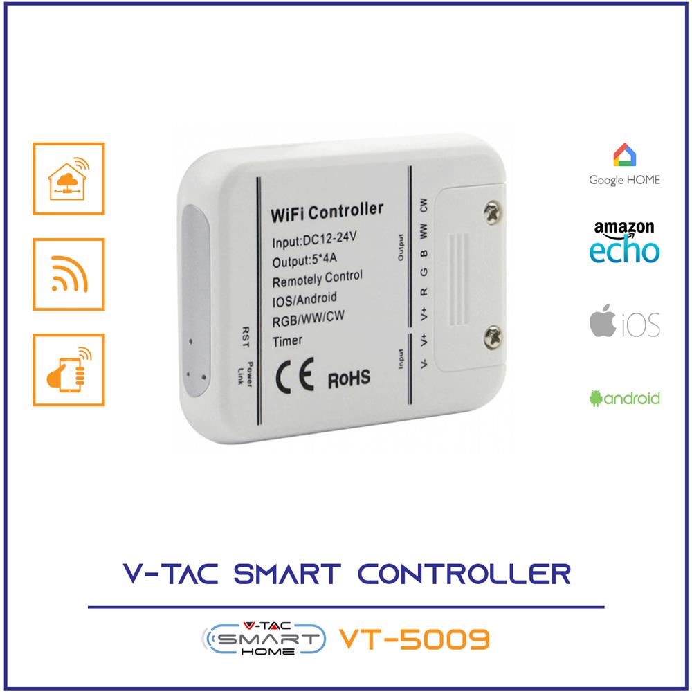 Smart Vt-5009 Controller Wi-fi Per Strisce Led Con App Per Smartphone - Foto 1