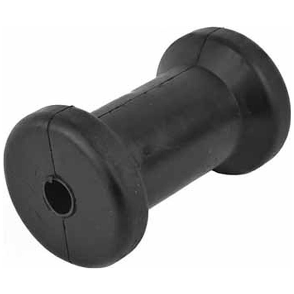 Rullo Centrale In Gomma Nero Foro 14mm Lunghezza 130mm #tro0809003 - Foto 3