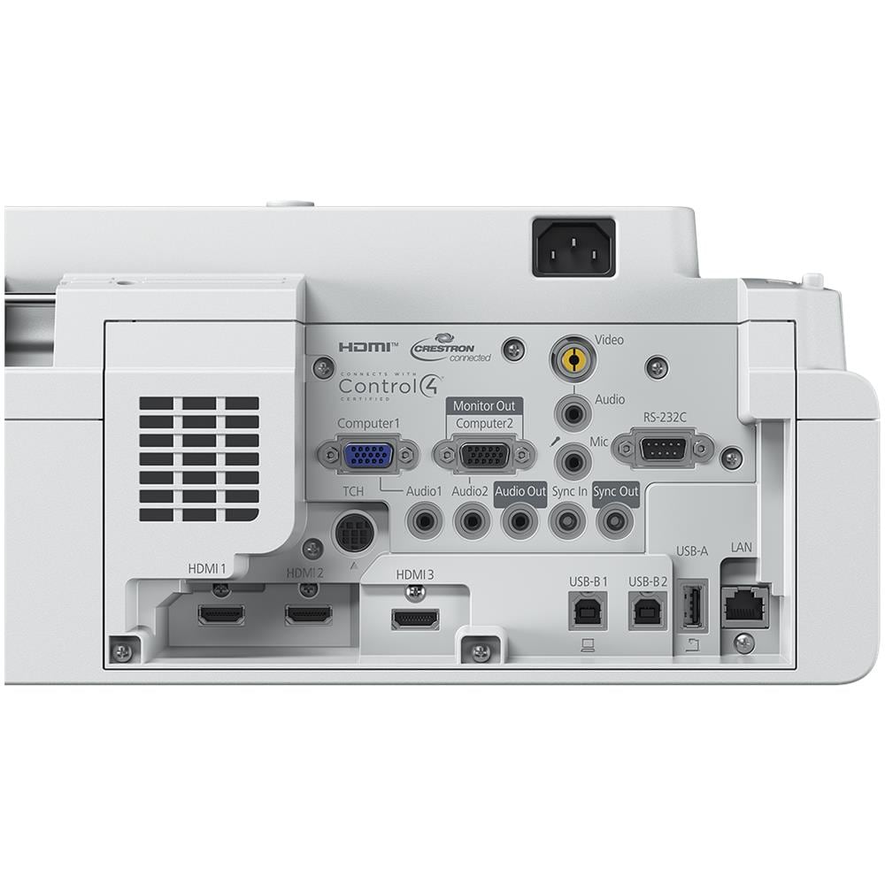 Videoproiettore EB-725Wi 3LCD 4000 ANSI lumen Rapporto di Contrasto 2500000:1 WXGA 1280 x 800 Pixel Colore Bianco - Foto 4