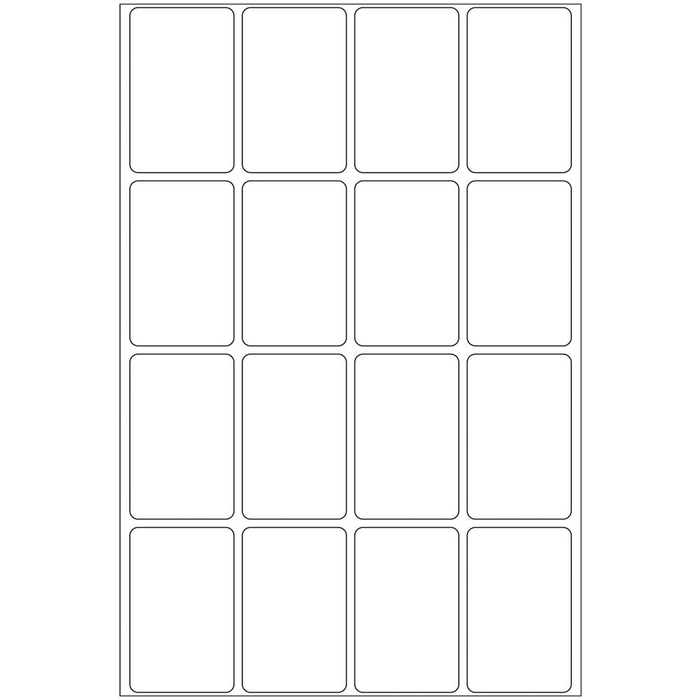 Adhesive labels white Movables 25x40 512 St. , Bianco, 2,5 cm, 4 cm - Foto 6