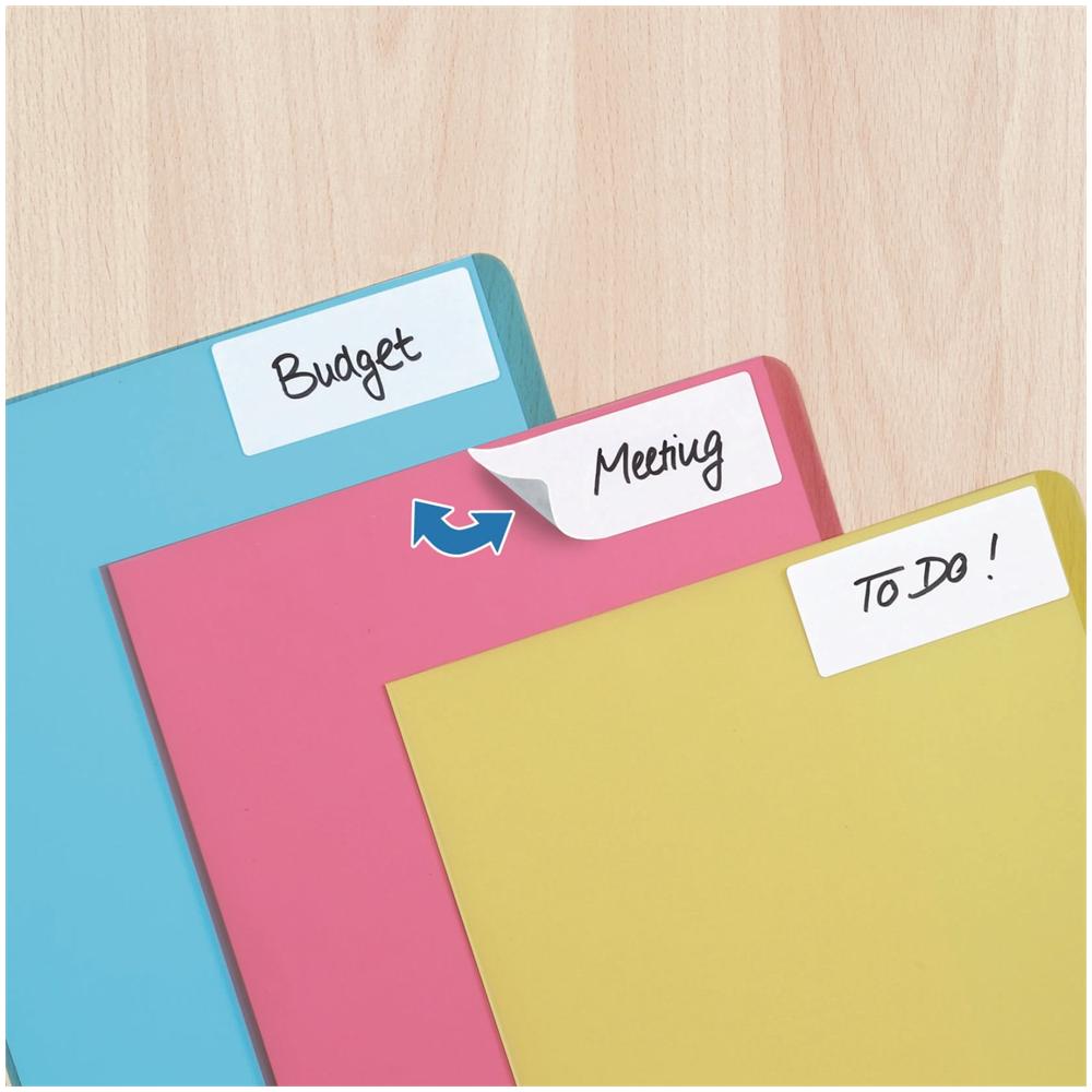 Adhesive labels white Movables 25x40 512 St. , Bianco, 2,5 cm, 4 cm - Foto 2
