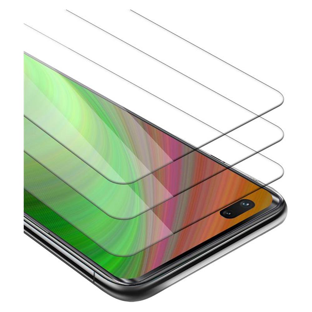 3x Pellicola Di Armatura Compatibile Con Huawei Nova 7 Pro 5g In Elevata Trasparenza - 3x Vetro Temperato (tempered) Di Protezione Del Display In Durezza 9h Con 3d Touch - Foto 1