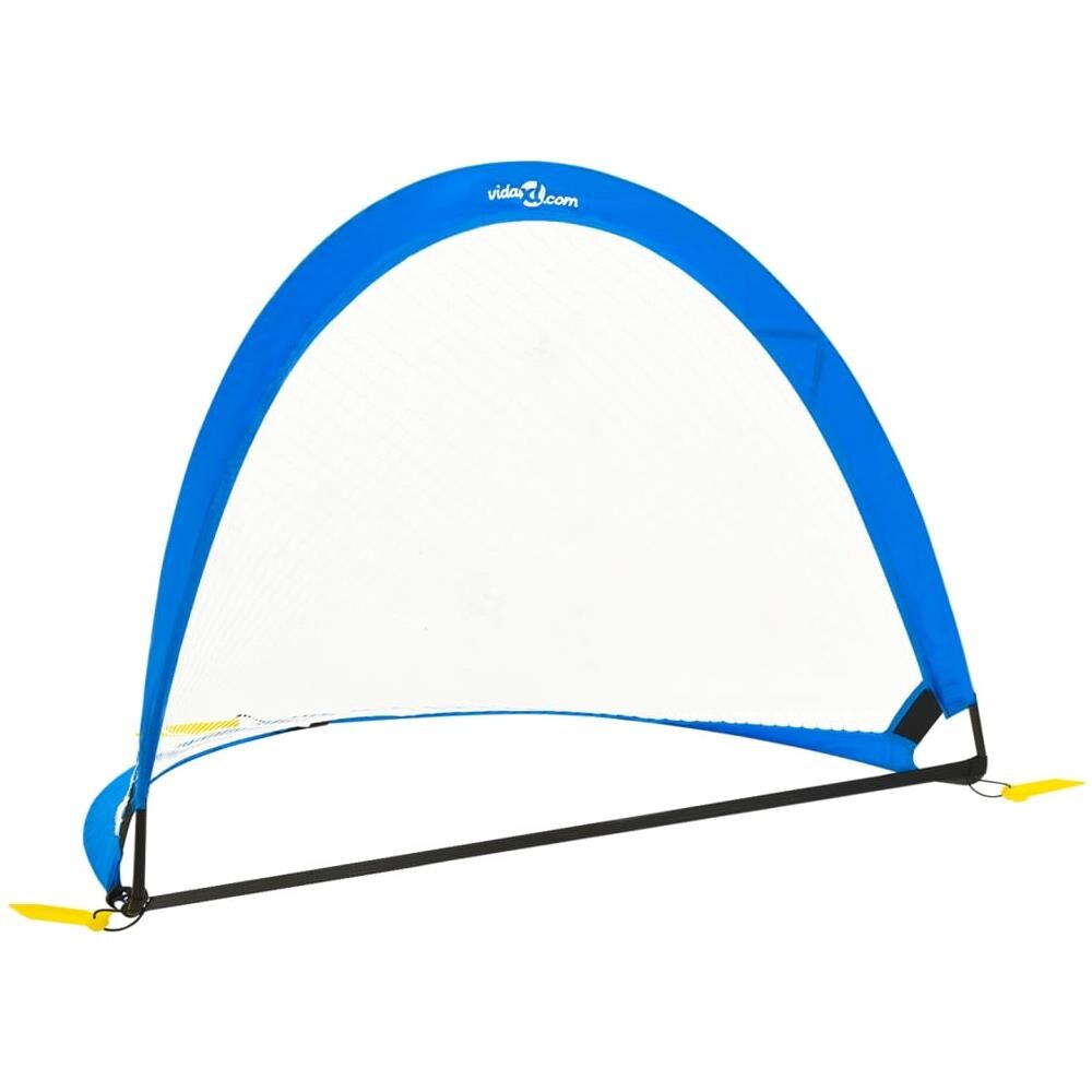 Set Porte da Calcio per Bambini 2 pz con Borsa 119x82x84,5 cm - Foto 1