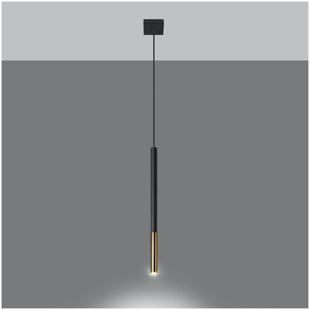 Lampada A Sospensione Mozaica 1 Dorato 1100x80x80 Mm Acciaio - Foto 15