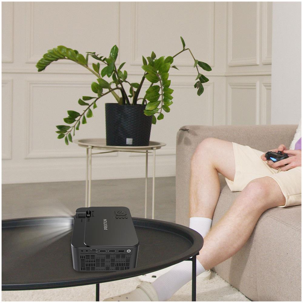 Videoproiettore 2800 Lumen Risoluzione 800x480 LED Colore Nero - Foto 6