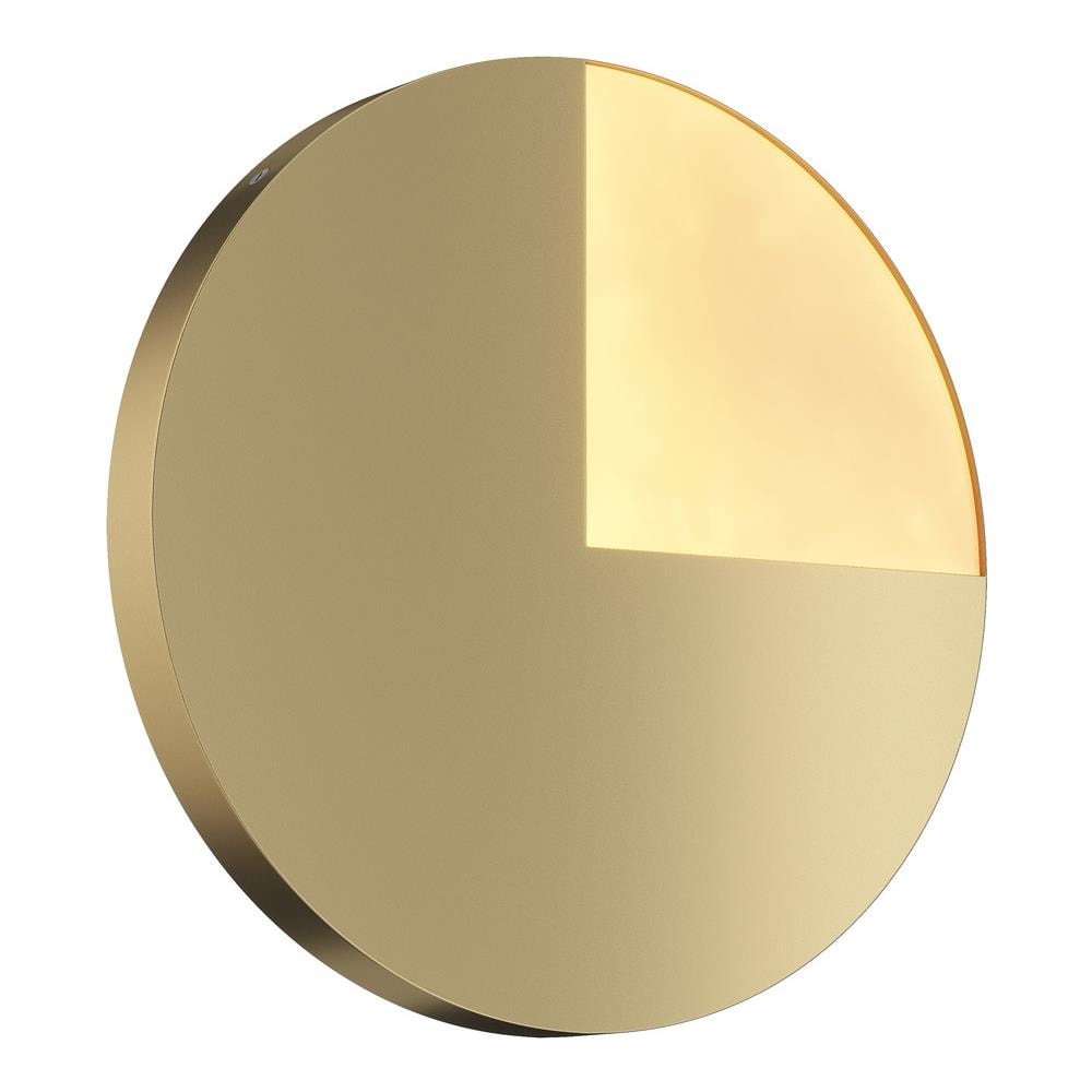 Applique Contemporanea Jupiter Alluminio Ottone 1 Luce 10w - Foto 1