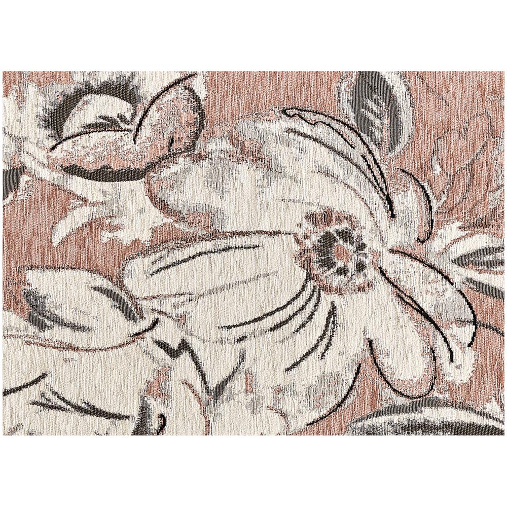 Tappeto Arredo Salotto Antiscivolo Scendiletto Camera Dis. Aster By Suardi 65x300 Rosa - Foto 5