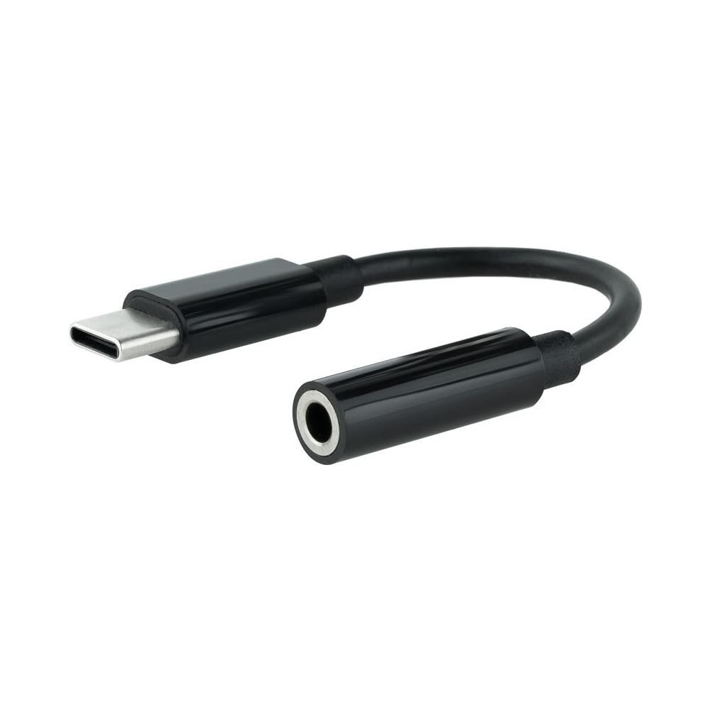 10.24.1205 cavo audio 0,11 m 3,5 mm USB tipo-C Nero - Foto 1