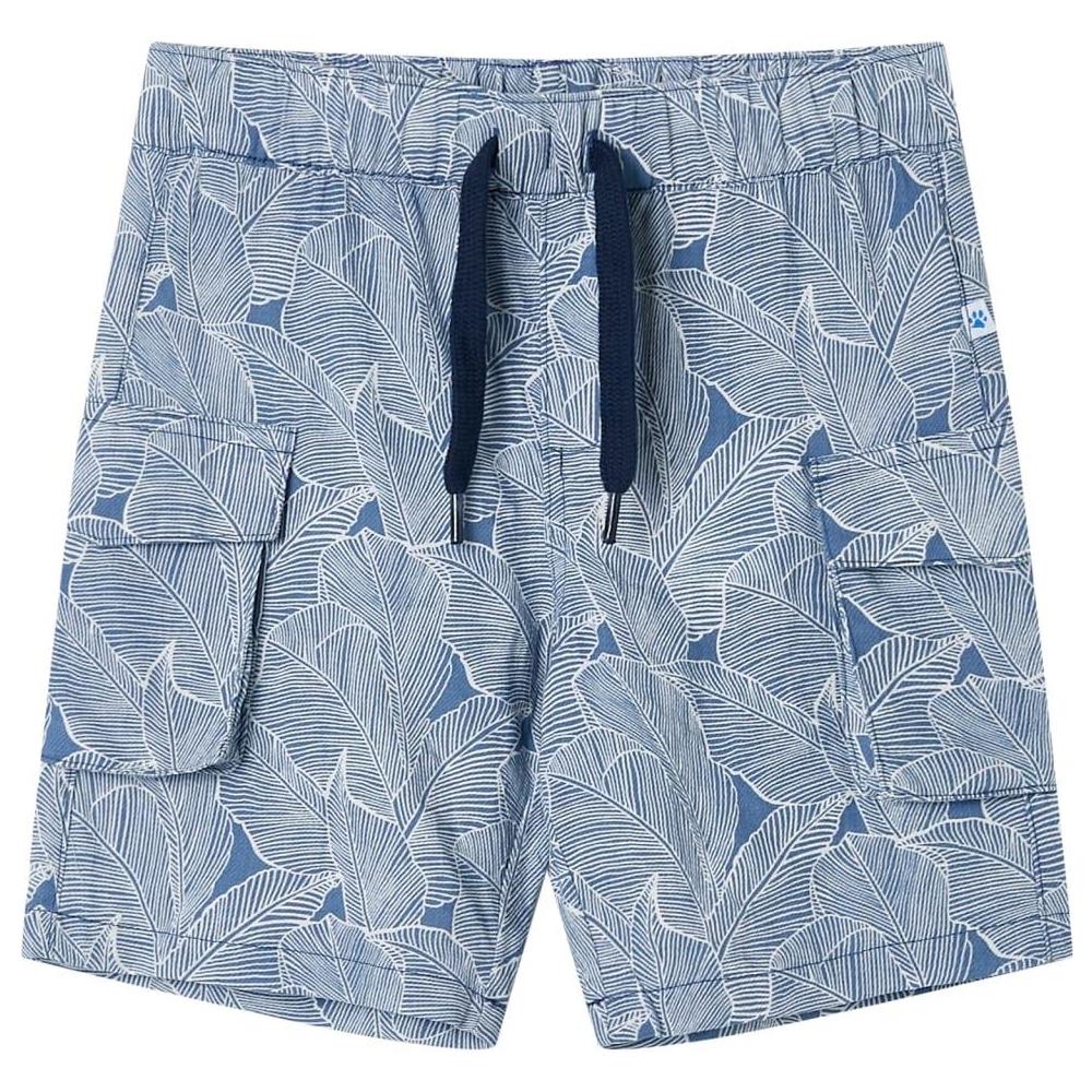Pantaloncini per Bambini con Coulisse Blu Scuro 116 - Foto 1
